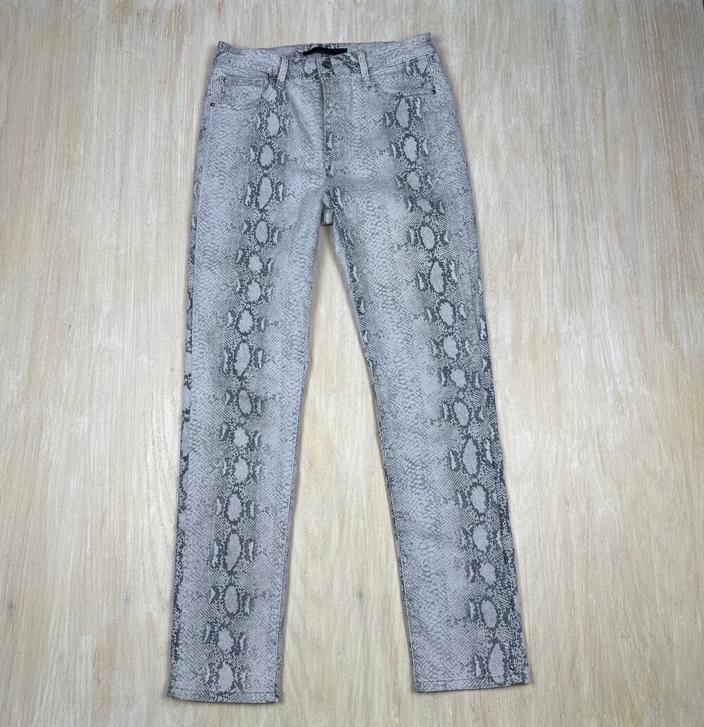 Joe's The Luna High Rise Cigarette High Rise Snake Print Y2K Urban Edgy Jeans 28